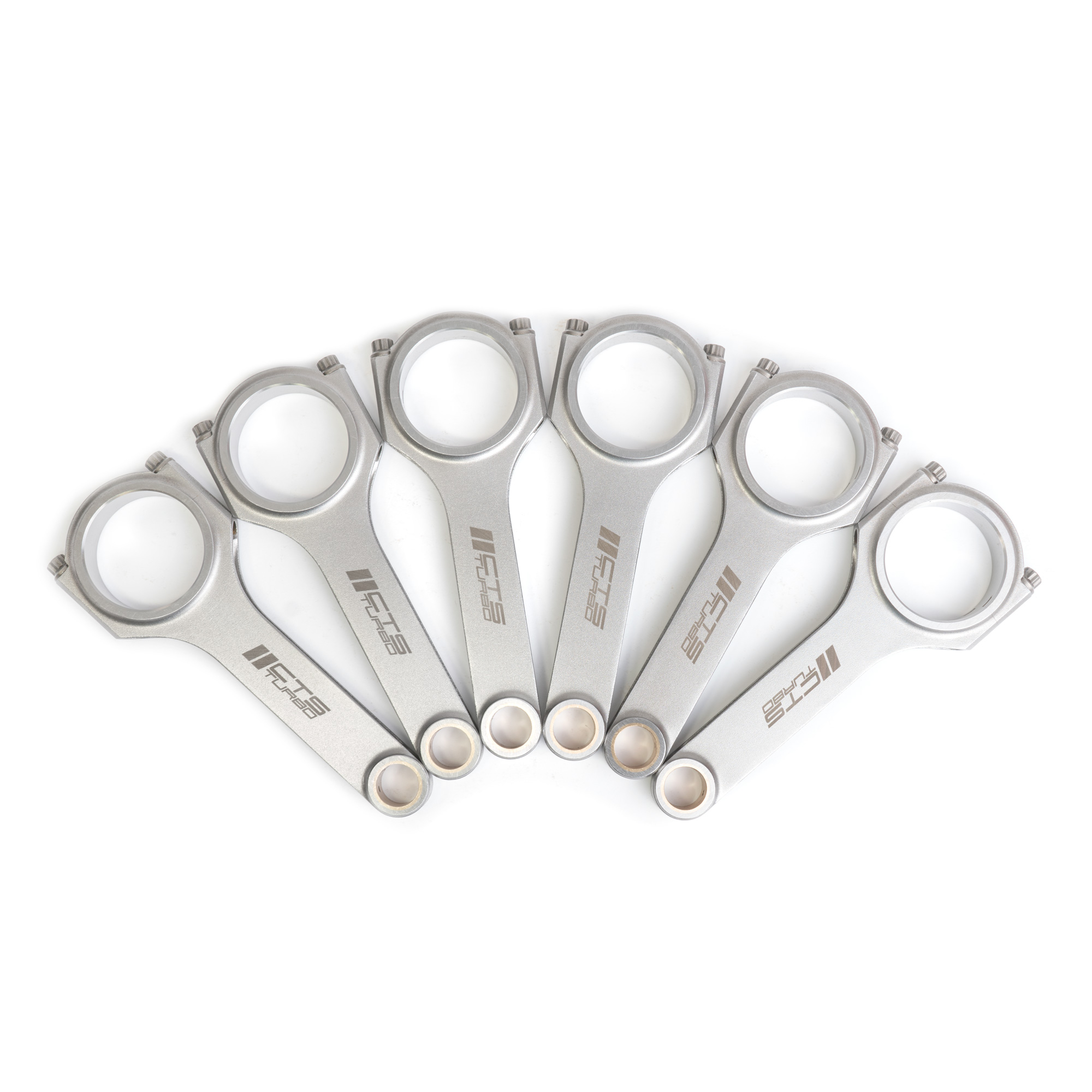 CTS Turbo Connecting Rods VW 164x20 Rifle Drilled | Fits 3.2L 24V VR6 and 2.8L 24V VR — image 1