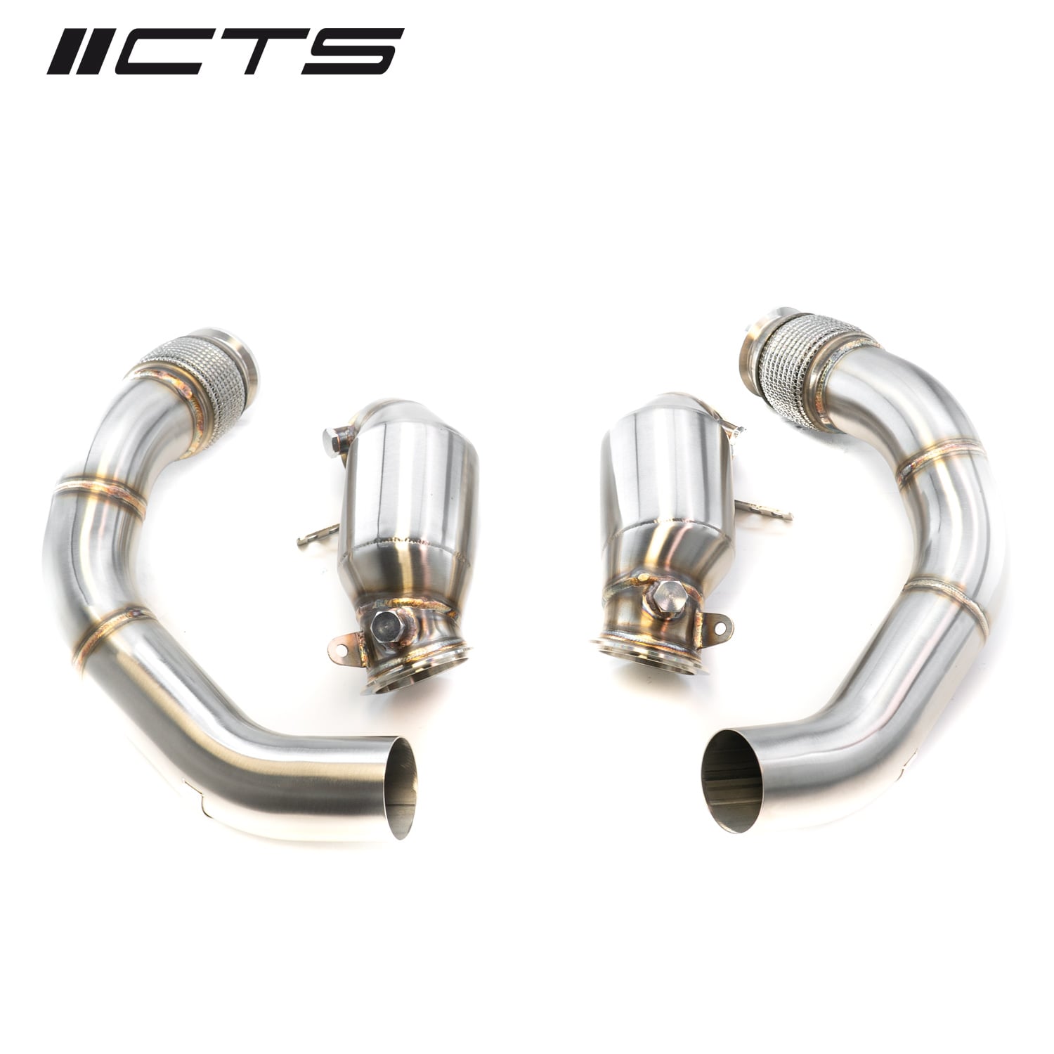 CTS Turbo BMW F90 M5/M5C & BMW G15/G16 M8/M8C HIGH-FLOW CATS DOWNPIPE SET — image 1