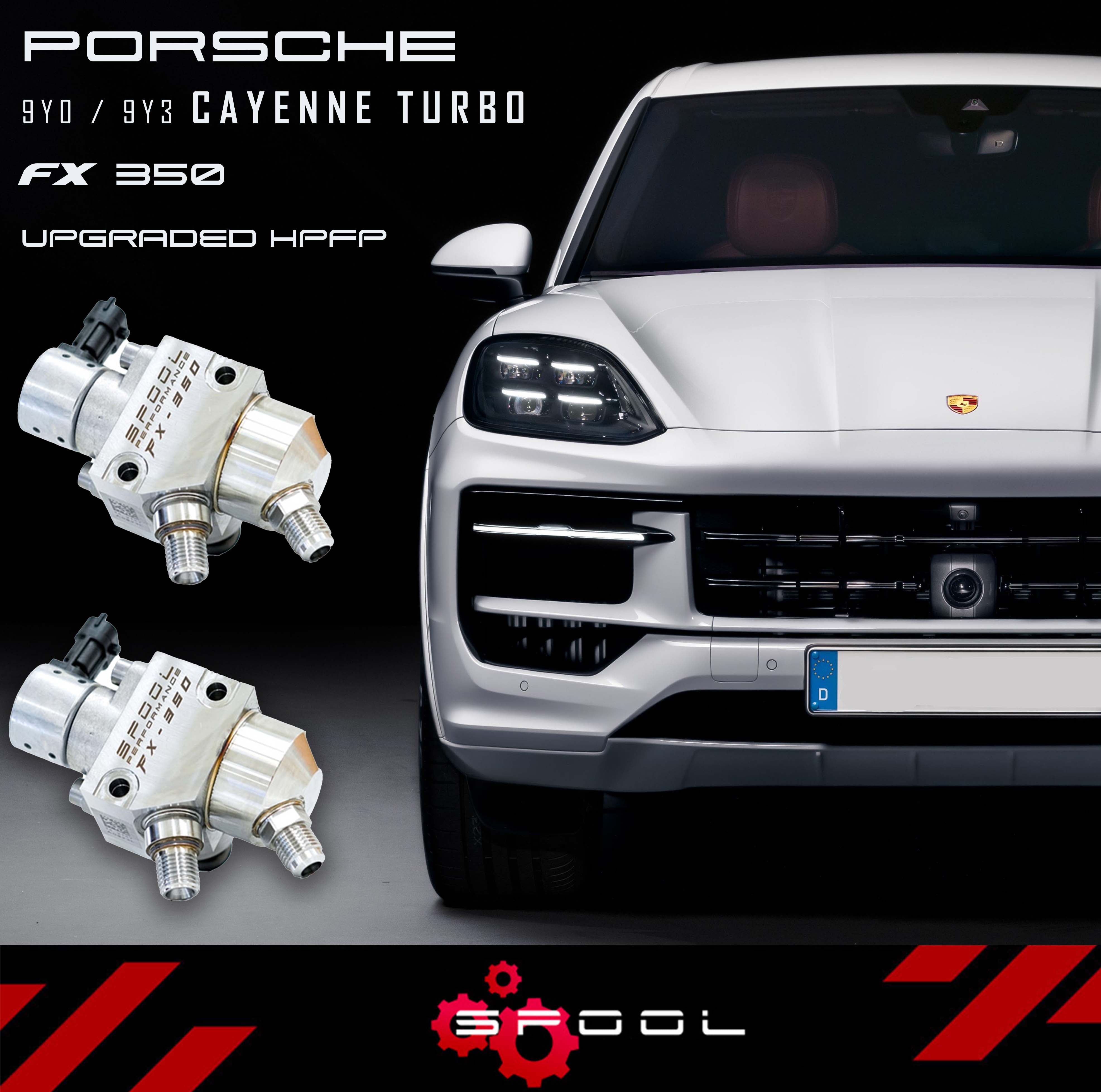 9Y0/9Y3 Porsche Cayenne Turbo FX-350 Upgraded High Pressure Fuel Pump System — image 1
