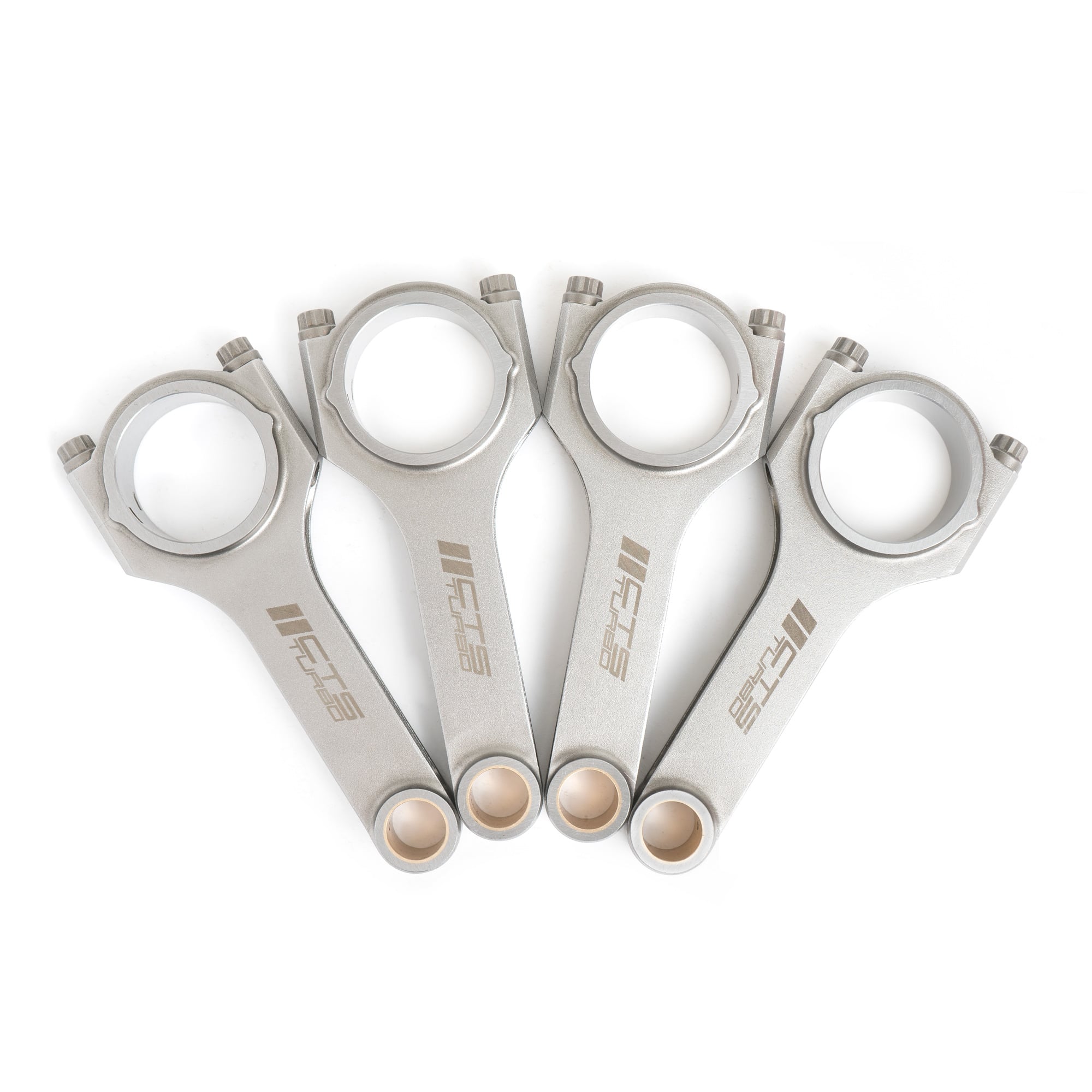 CTS Turbo Connecting Rods VW & Audi 144x20 Rifle Drilled | Fits 1.8T 20V & 2.0T FSI — image 1