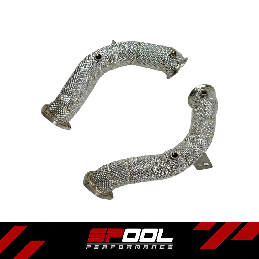 SPOOL Aston Martin DBX Race Downpipes — image 1