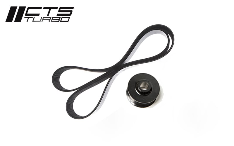 CTS Turbo B8/B8.5 S4, S5, Q5, SQ5; C7/C7.5 A6, A7, Q7 3.0T Supercharger Pulley - PRESS ON STYLE — image 1
