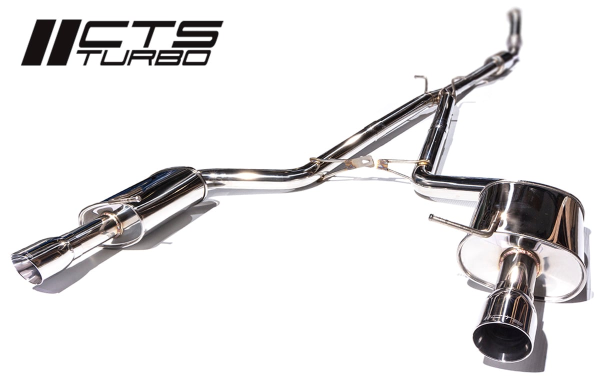 CTS TURBO B7 A4 2.0T CATBACK (manual transmission only) — image 1