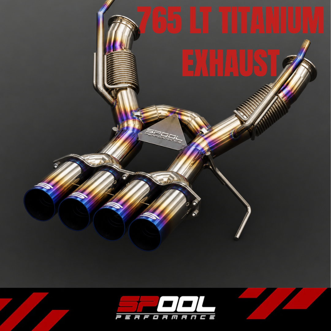 Spool McLaren 765LT Titanium RACE Exhaust — image 1