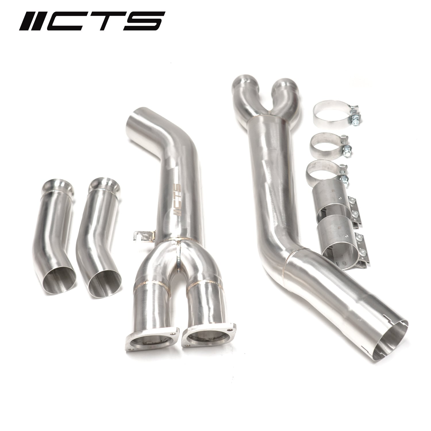 CTS Turbo BMW S58 F97/F98 X3M/X4M Single Mid Pipe — image 1